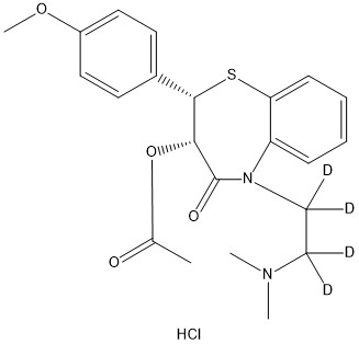 Diltiazem-[d4] Hydrochloride